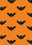 Chauves-souris dans la nuit d'Halloween